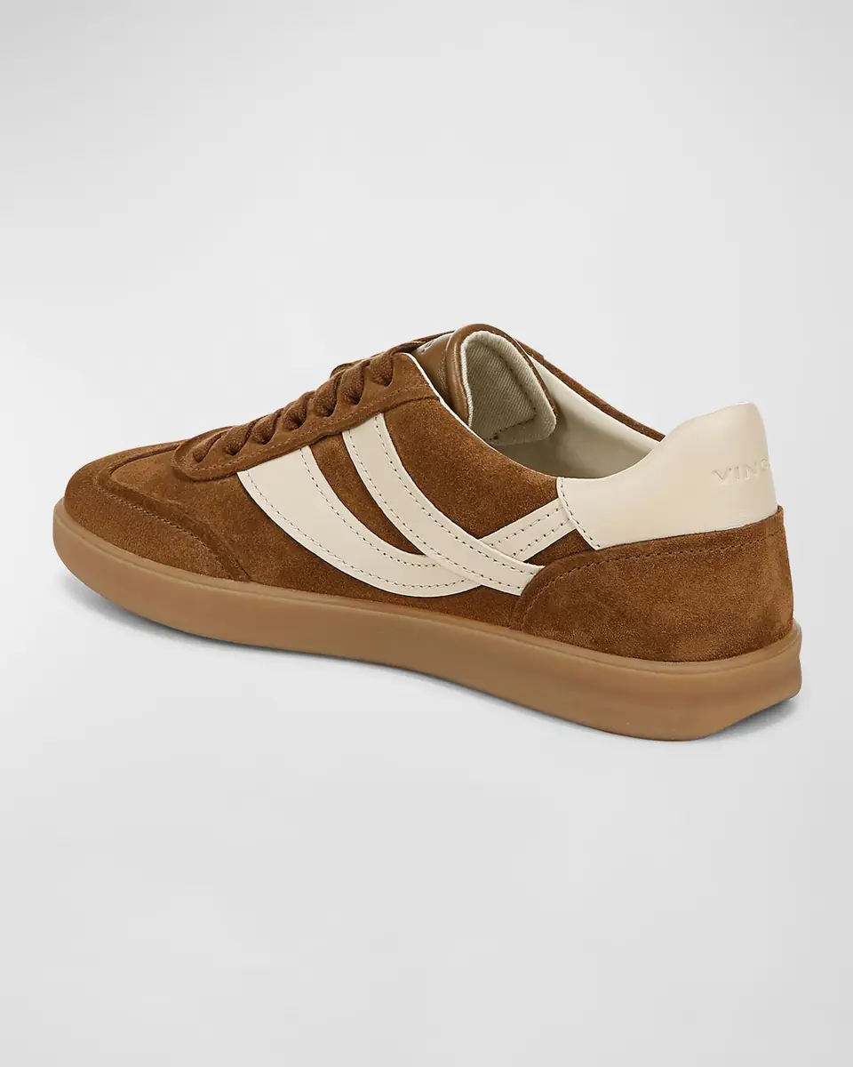 Vince Oasis Mixed Leather Retro Sneakers | Thumbnail 3
