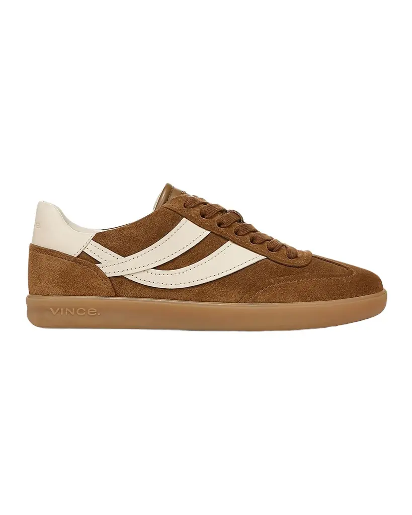 Vince Oasis Mixed Leather Retro Sneakers