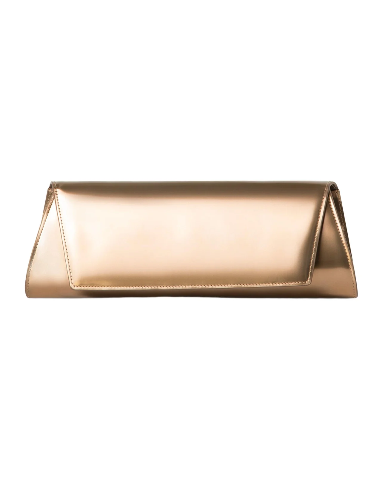 Anouk Small Metallic Leather Clutch Bag Anouk Small Metallic Leather Clutch Bag
