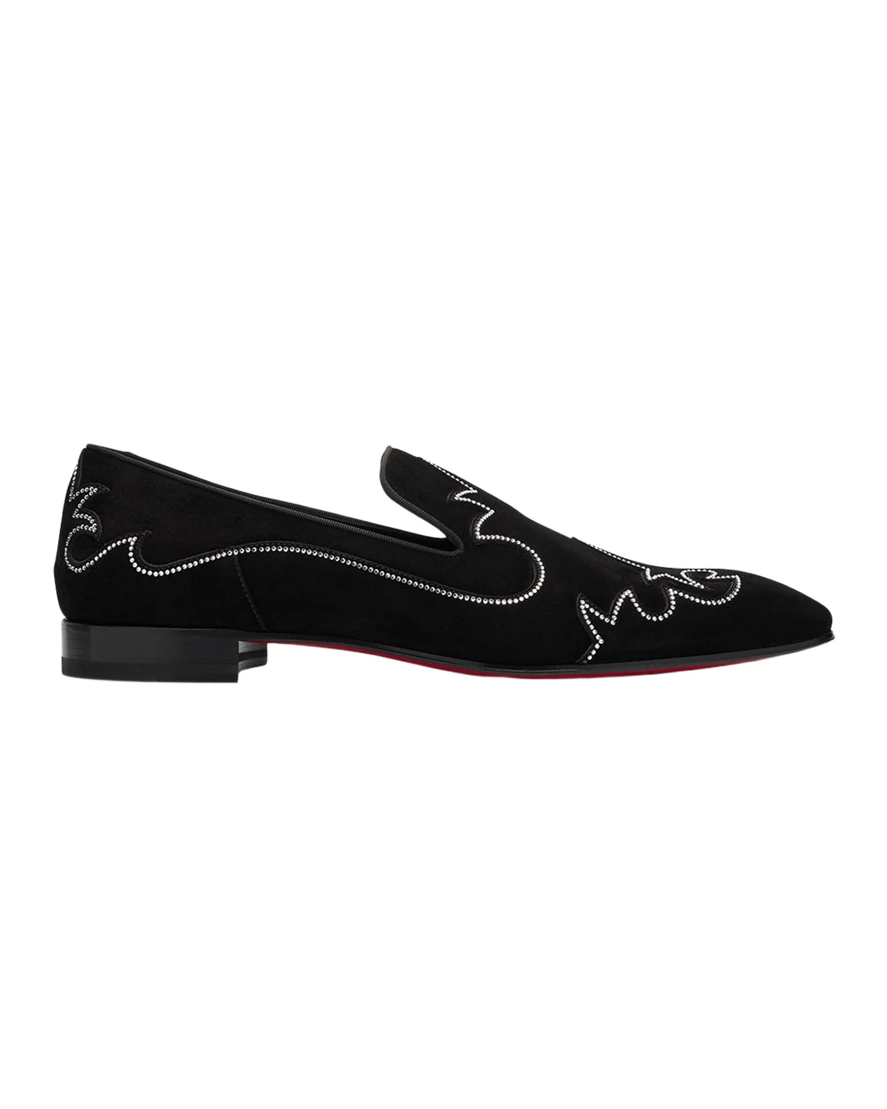 Men's Dandysiago Rhinestone and Leather Loafers Men's Dandysiago Rhinestone and Leather Loafers