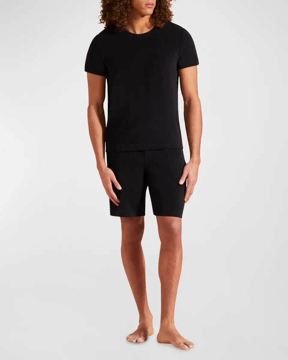 Vilebrequin Men's Terry Toweling T-Shirt | Thumbnail 2 Vilebrequin Men's Terry Toweling T-Shirt | Thumbnail 2