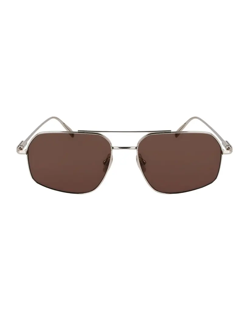 Men's Prisma Metal Aviator Sunglasses, 58mm