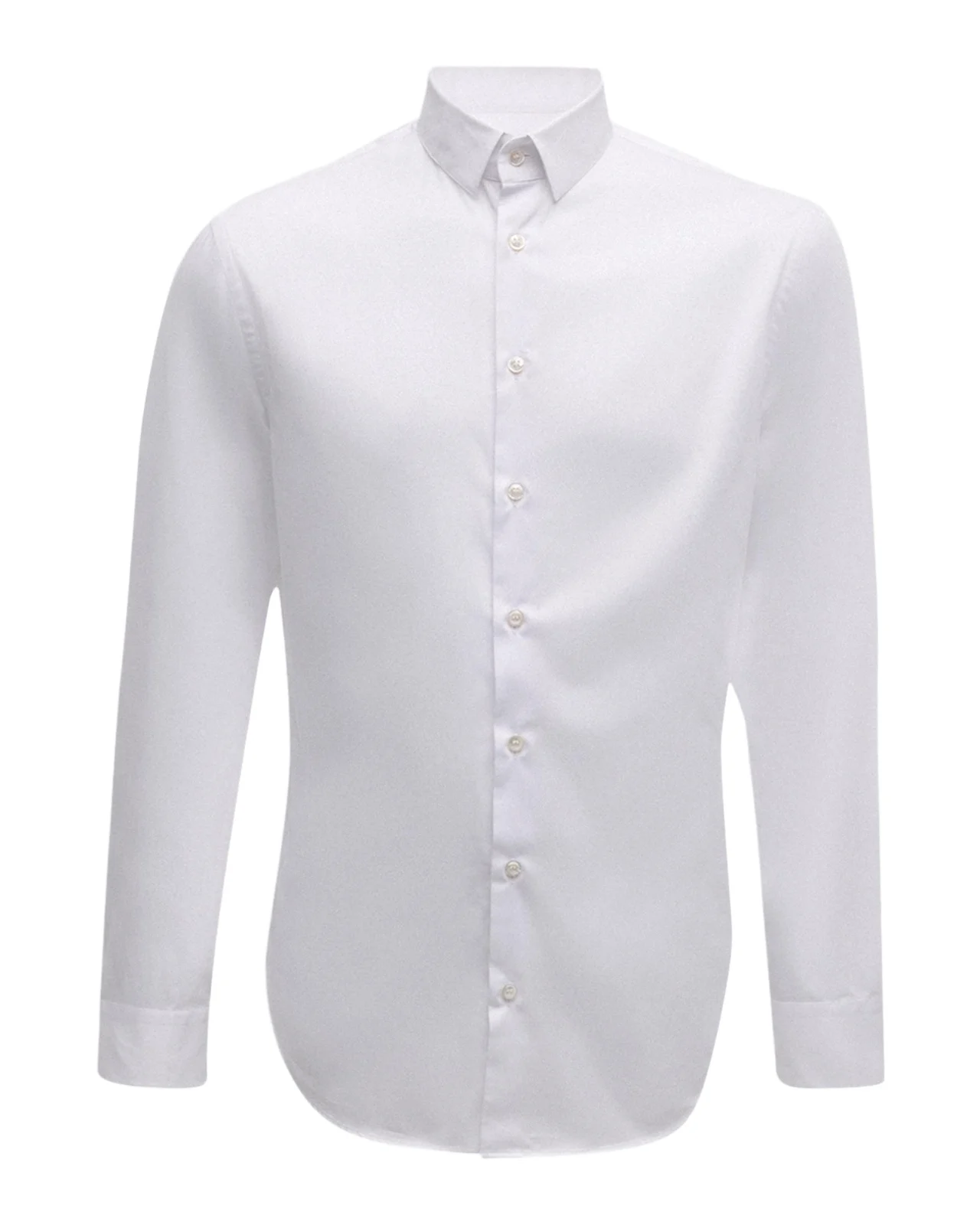 Men's Solid Cotton Sport Shirt