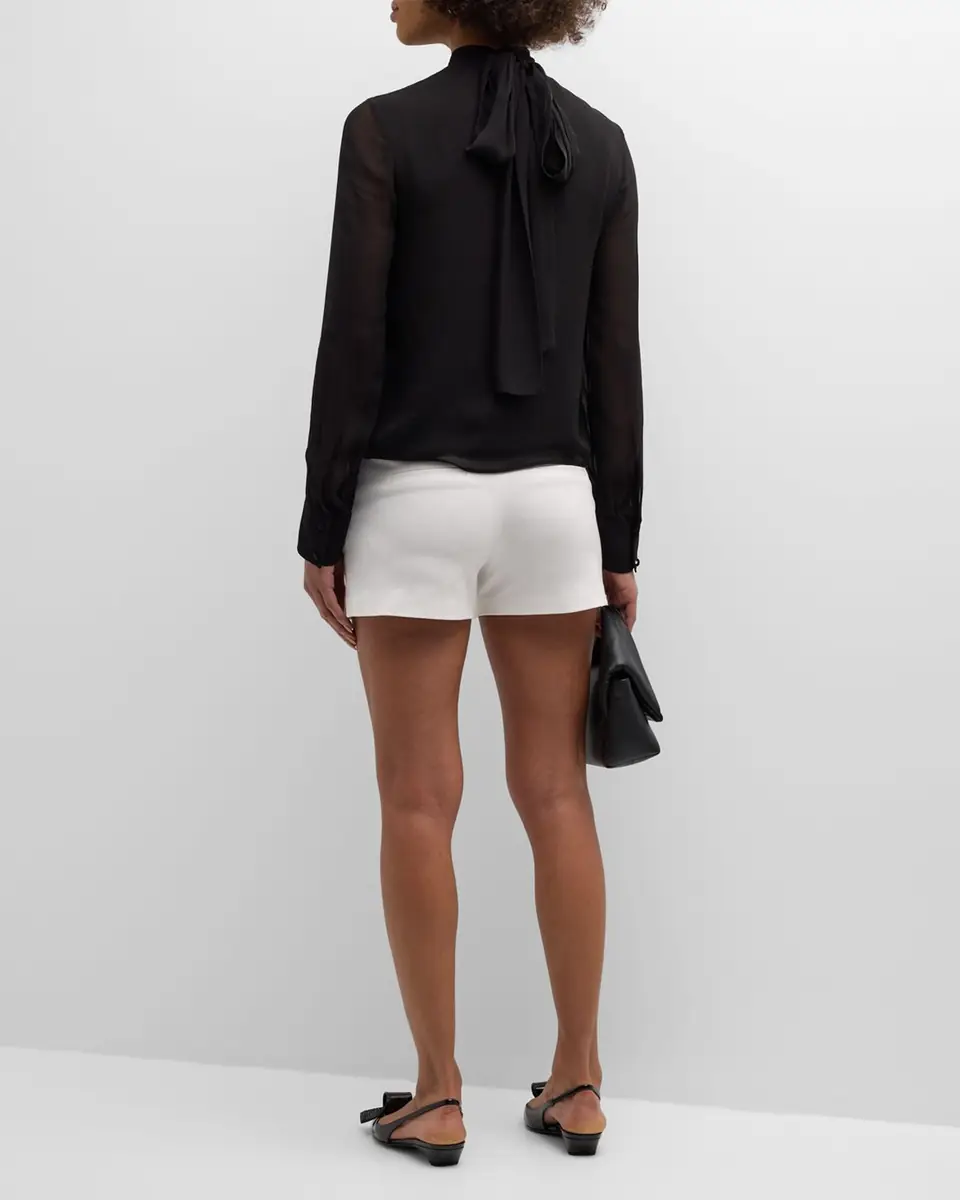 Alice + Olivia Cady Mid-Rise Shorts | Thumbnail 4 Alice + Olivia Cady Mid-Rise Shorts | Thumbnail 4