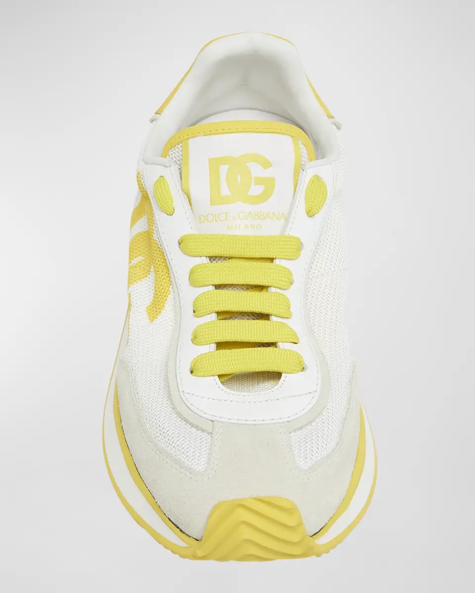 Dolce & Gabbana Mixed-Material DG Cushion Sneakers | Thumbnail 5
