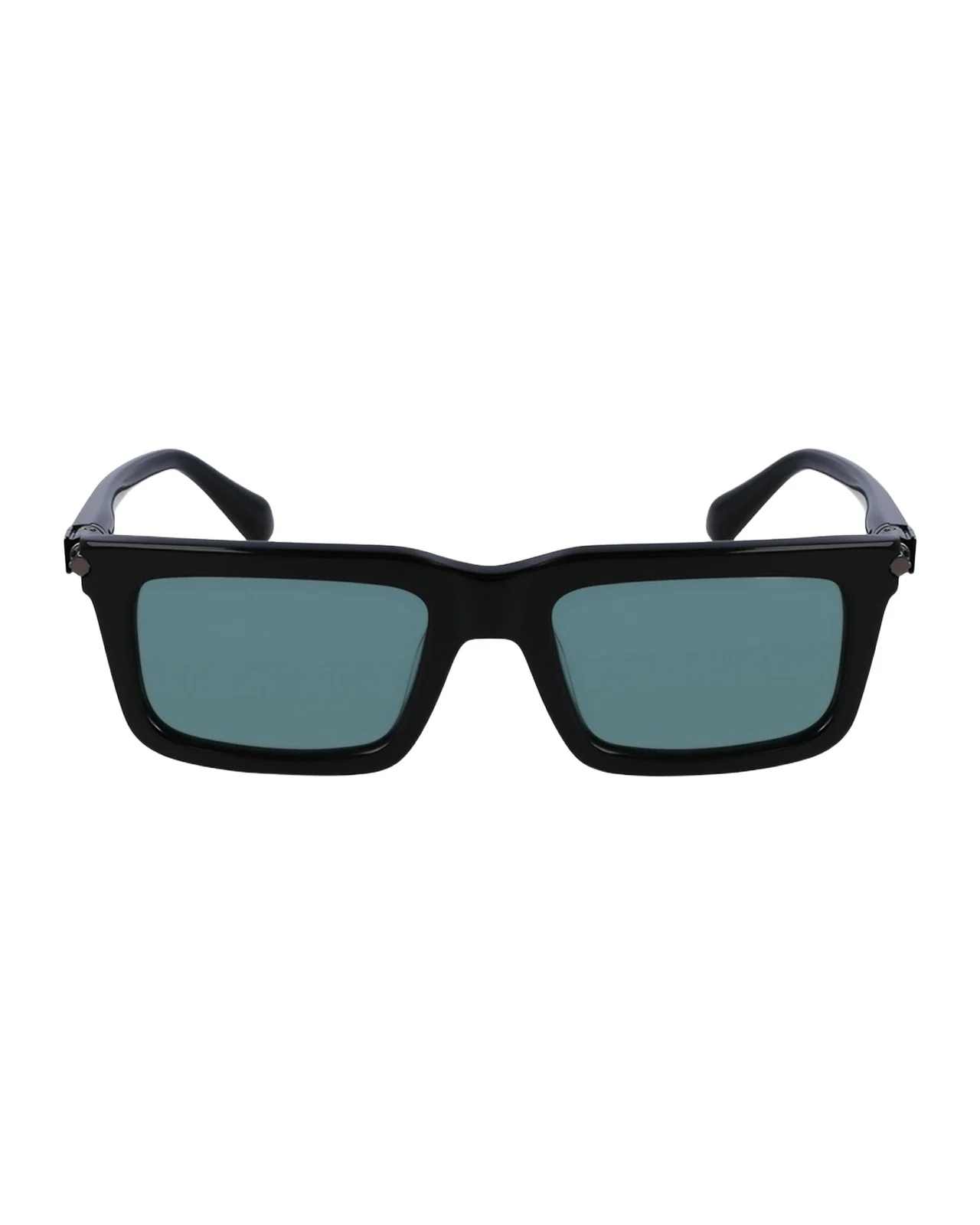 Ferragamo Men's Prisma Modified Acetate Rectangle Sunglasses, 53mm