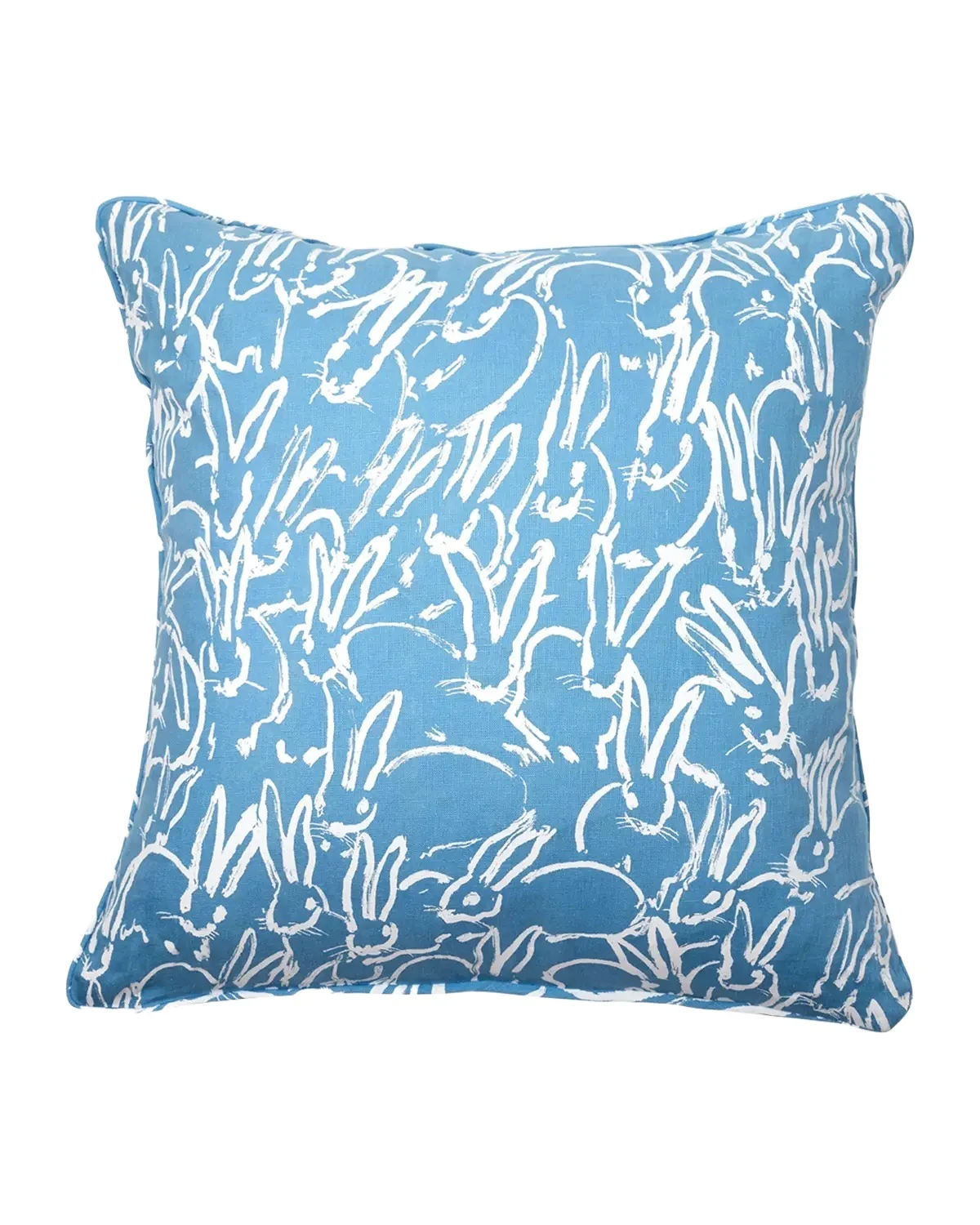 Hunt Slonem Fluffle Khadi Double-Sided Pillow, 22" Square