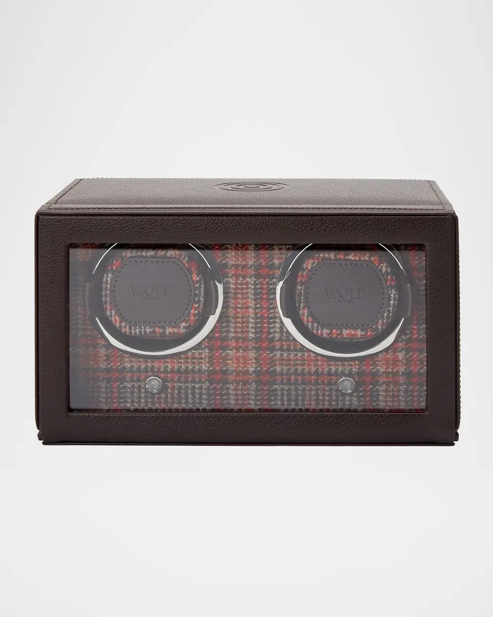 Wolf x WM Brown Double Watch Winder | Thumbnail 2 Wolf x WM Brown Double Watch Winder | Thumbnail 2