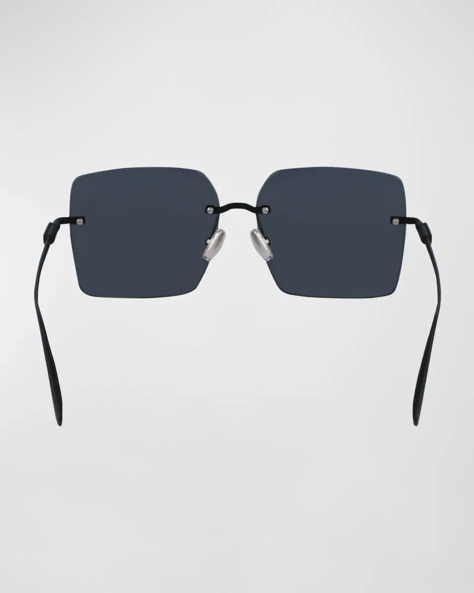 Ferragamo Prisma Metal Square Sunglasses | Thumbnail 5 Ferragamo Prisma Metal Square Sunglasses | Thumbnail 5