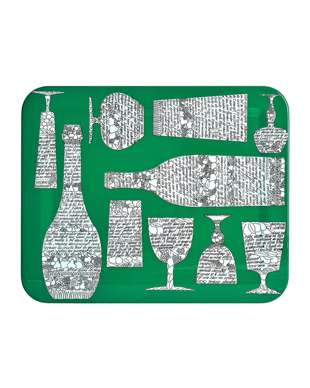 FORNASETTI Bottiglie Cocktail Tray