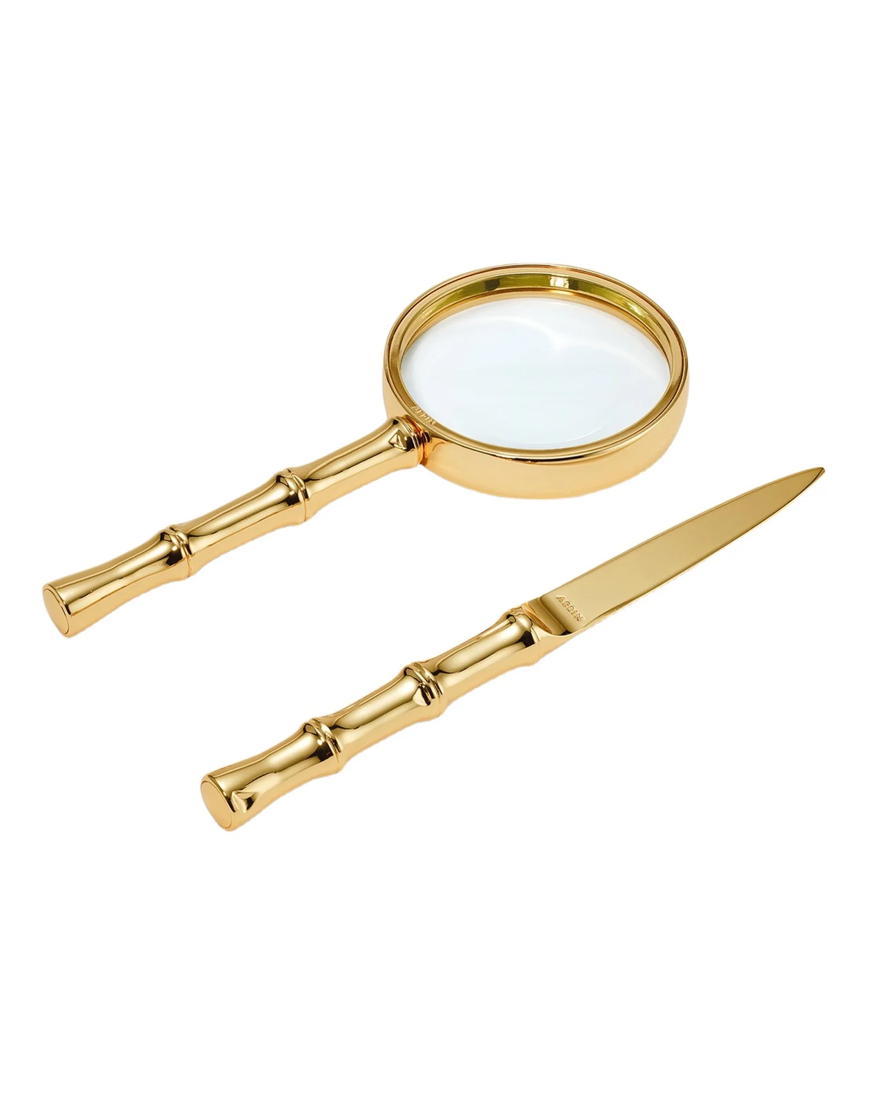 AERIN Ava Bamboo Magnifying Glass and Letter Opener