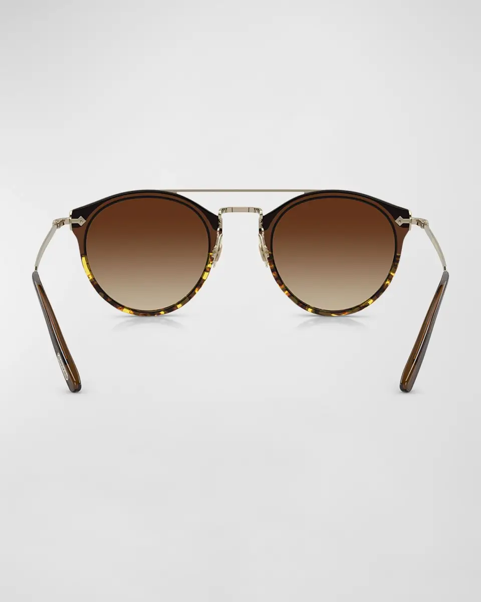 Oliver Peoples Remick Filigree Acetate & Metal Aviator Sunglasses | Thumbnail 5 Oliver Peoples Remick Filigree Acetate & Metal Aviator Sunglasses | Thumbnail 5