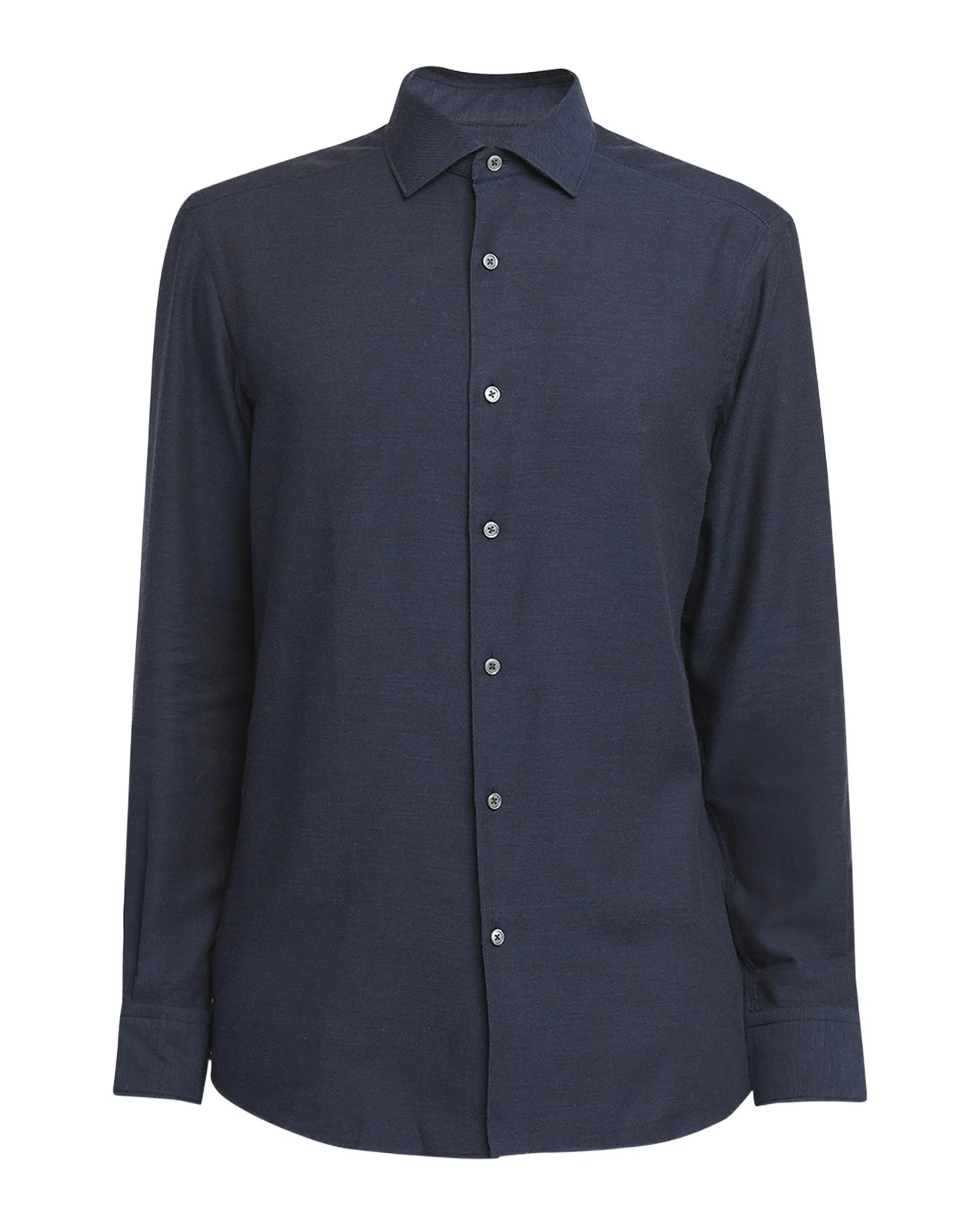 Zegna Men's Cashmere-Cotton Cashco Sport Shirt