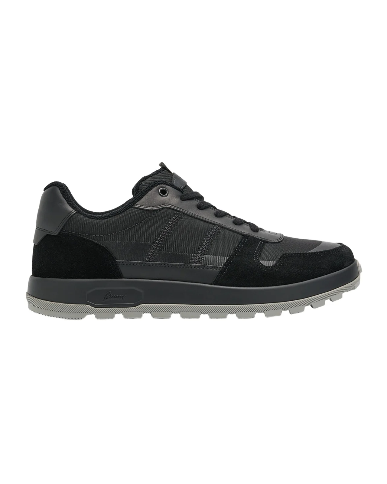 Men's Fabric and Suede Low-Top Sneakers Men's Fabric and Suede Low-Top Sneakers