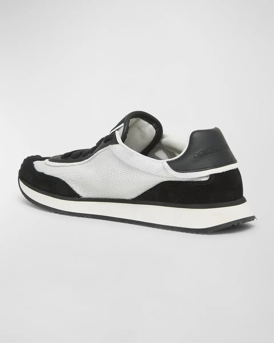Dolce & Gabbana Mixed-Material DG Cushion Sneakers | Thumbnail 3