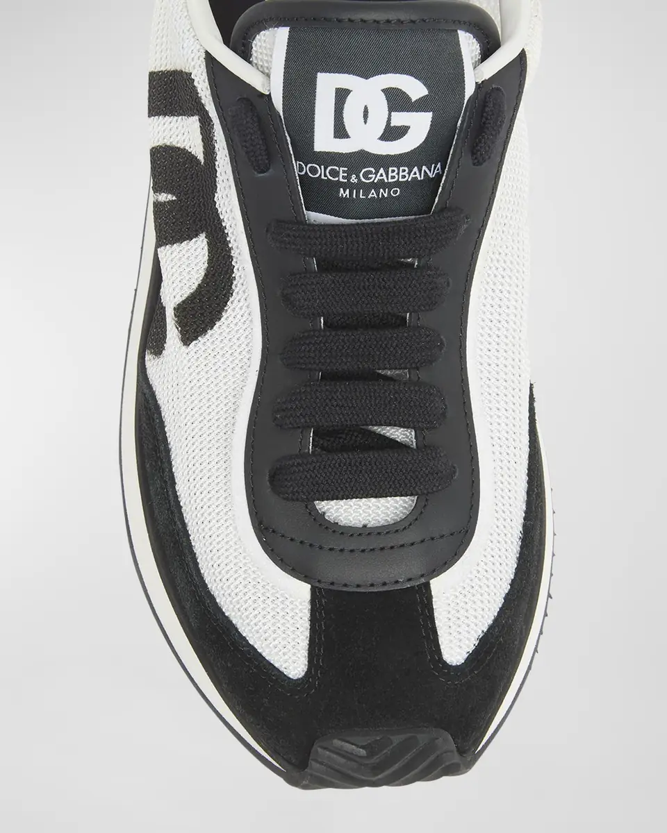 Dolce & Gabbana Mixed-Material DG Cushion Sneakers | Thumbnail 6