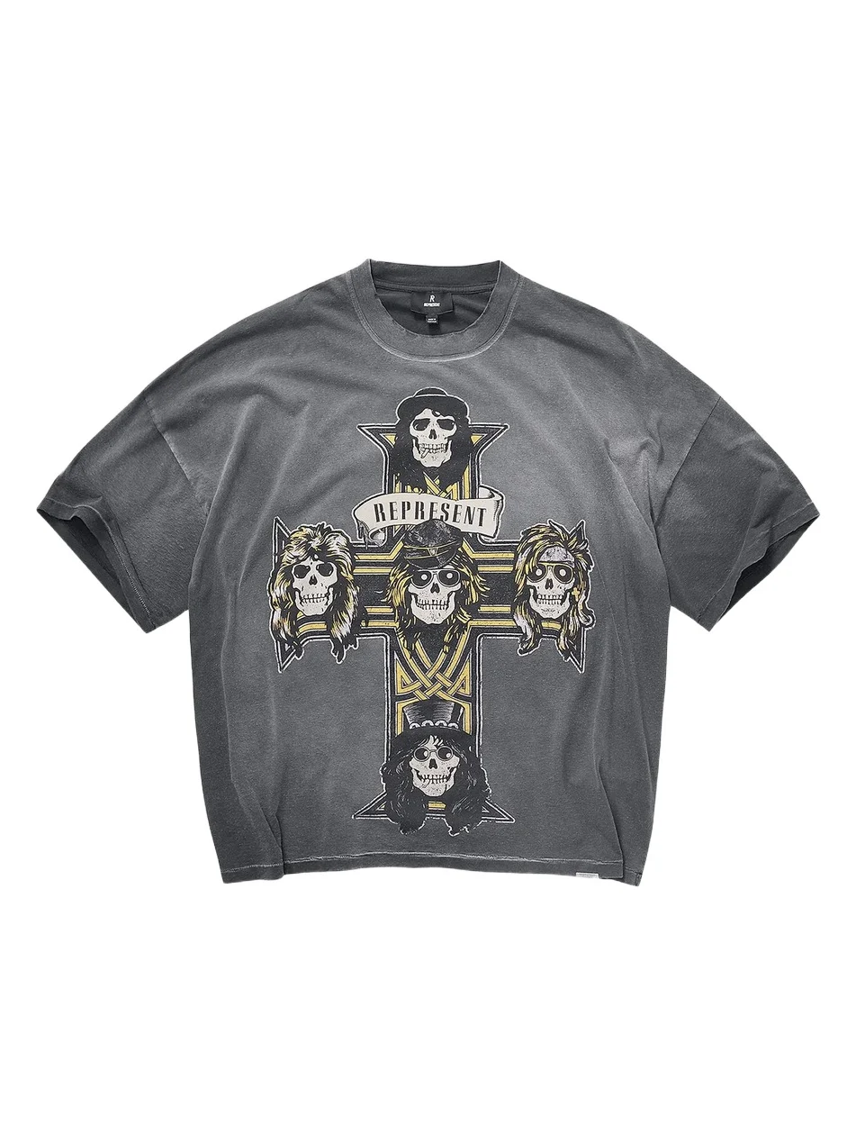 Men's Guns N' Roses Cross Crewneck T-Shirt