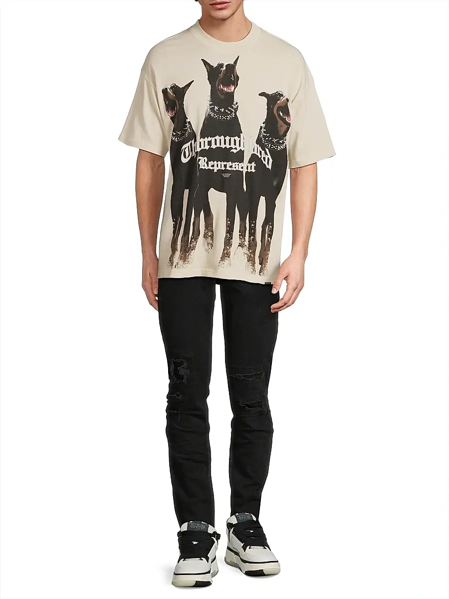 Represent Men's Thoroughbred Logo T-Shirt | Thumbnail 2 Represent Men's Thoroughbred Logo T-Shirt | Thumbnail 2