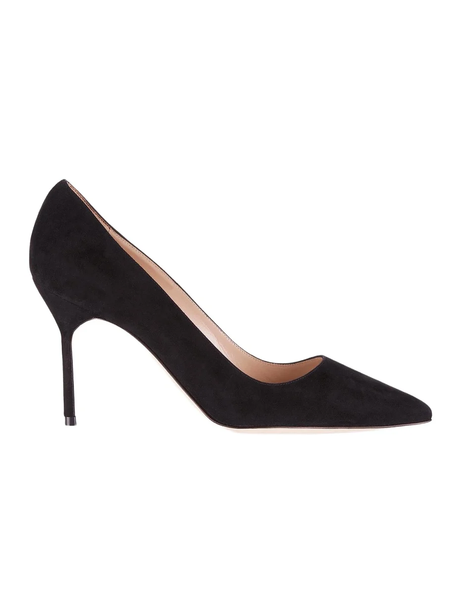 Women's BB 90MM Suede Pumps