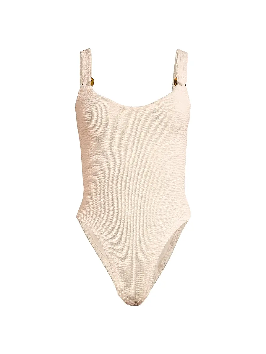 Hunza G Women's Domino One-Piece Swimsuit
