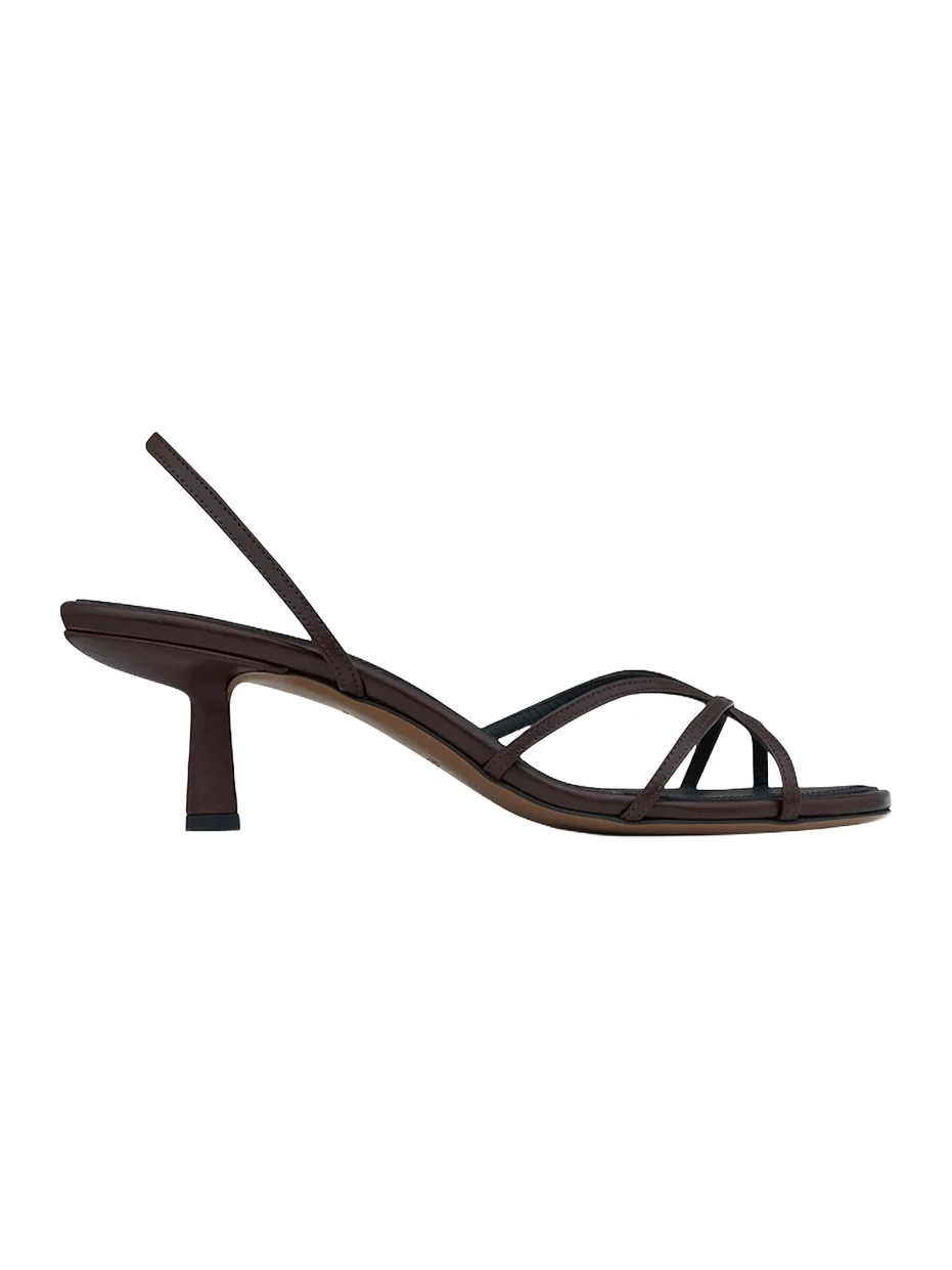 Women's Nostalgic Modernism Ibor 55MM Leather Slingback Sandals Women's Nostalgic Modernism Ibor 55MM Leather Slingback Sandals