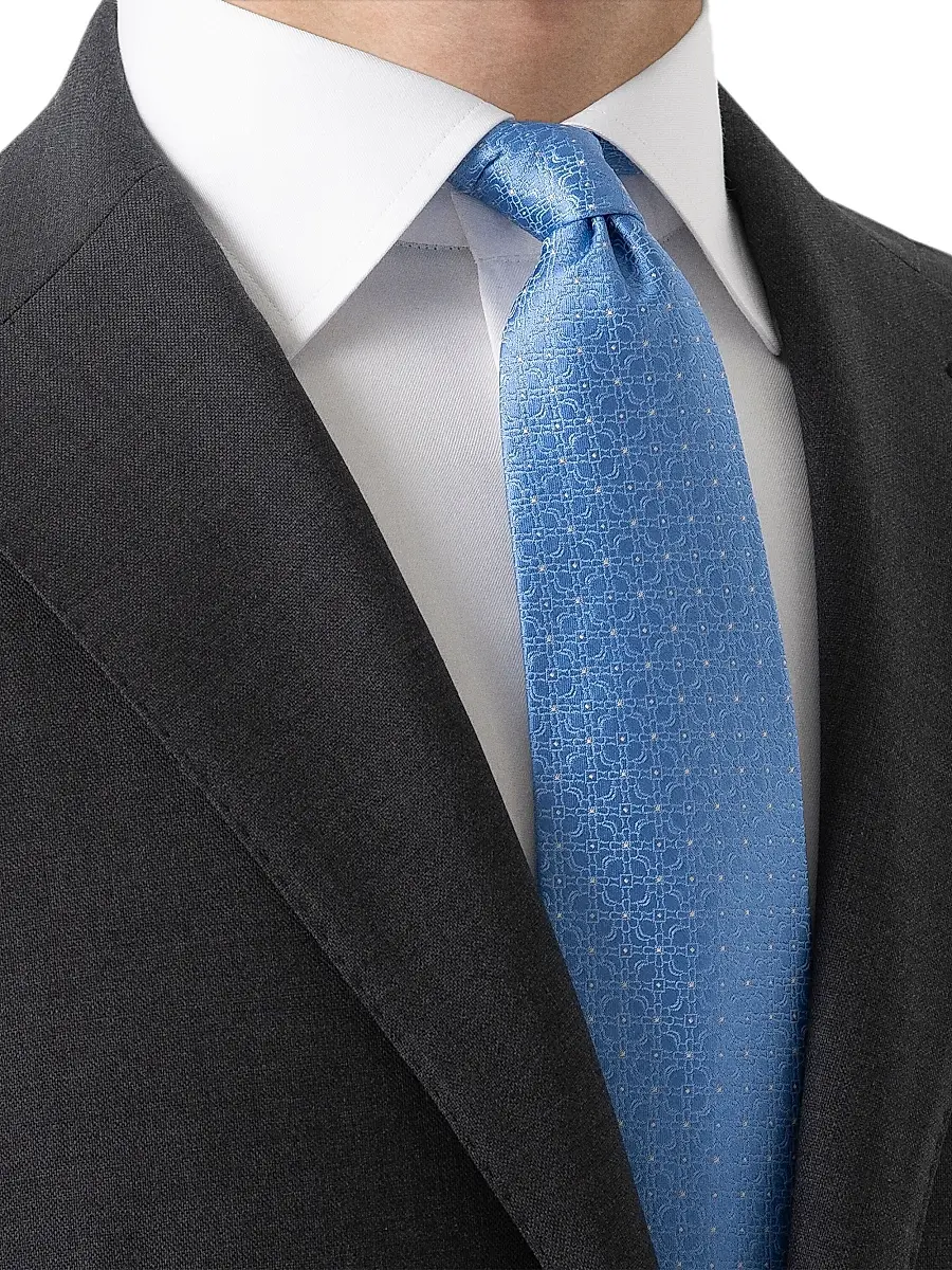 Eton Men's Floral Silk Tie | Thumbnail 2 Eton Men's Floral Silk Tie | Thumbnail 2