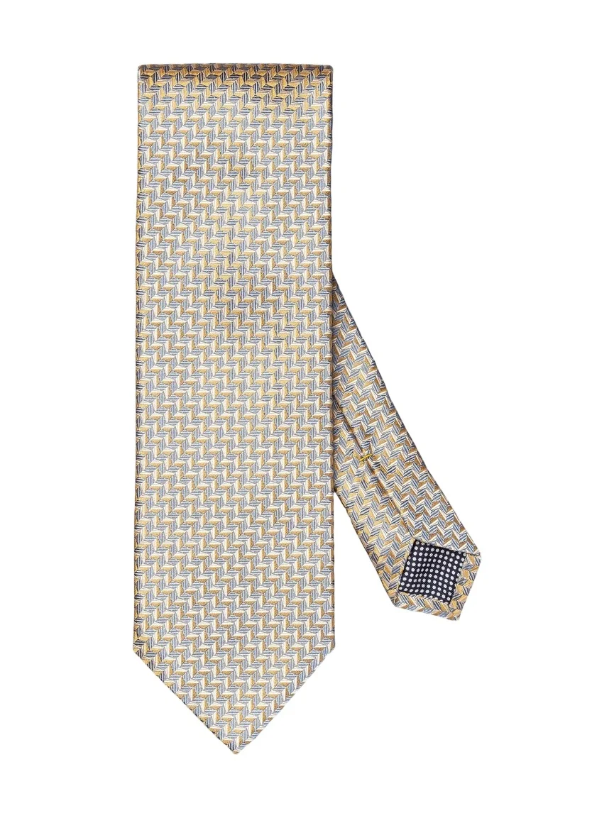 Men's Geometric Woven Silk Tie Men's Geometric Woven Silk Tie
