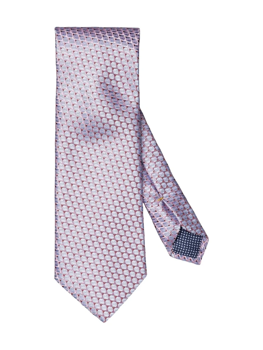 Men's Geometric Woven Silk Tie Men's Geometric Woven Silk Tie