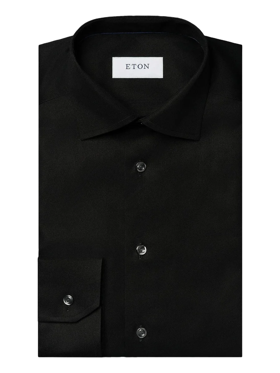 Men's Contemporary-Fit Twill Dress Shirt Men's Contemporary-Fit Twill Dress Shirt
