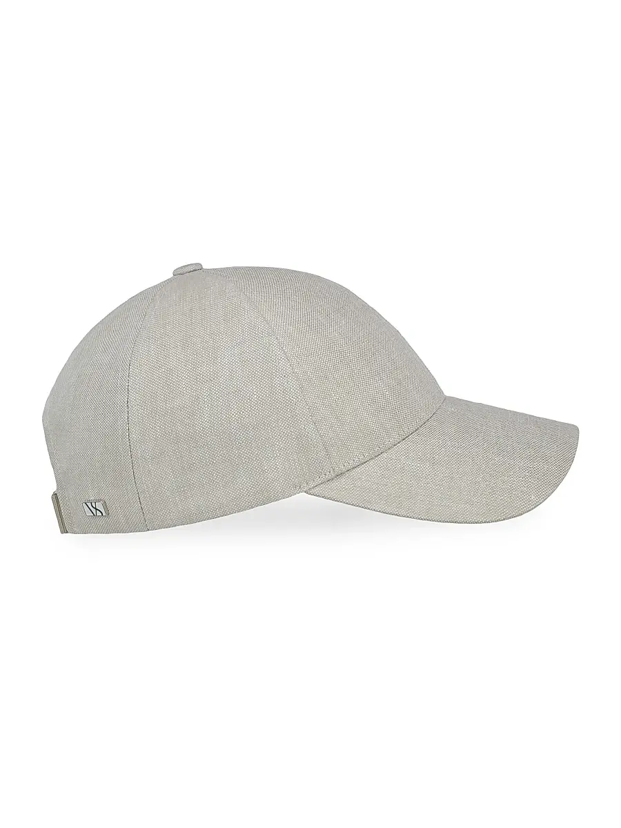 Varsity Headwear Men's Linen Baseball Hat | Thumbnail 2 Varsity Headwear Men's Linen Baseball Hat | Thumbnail 2