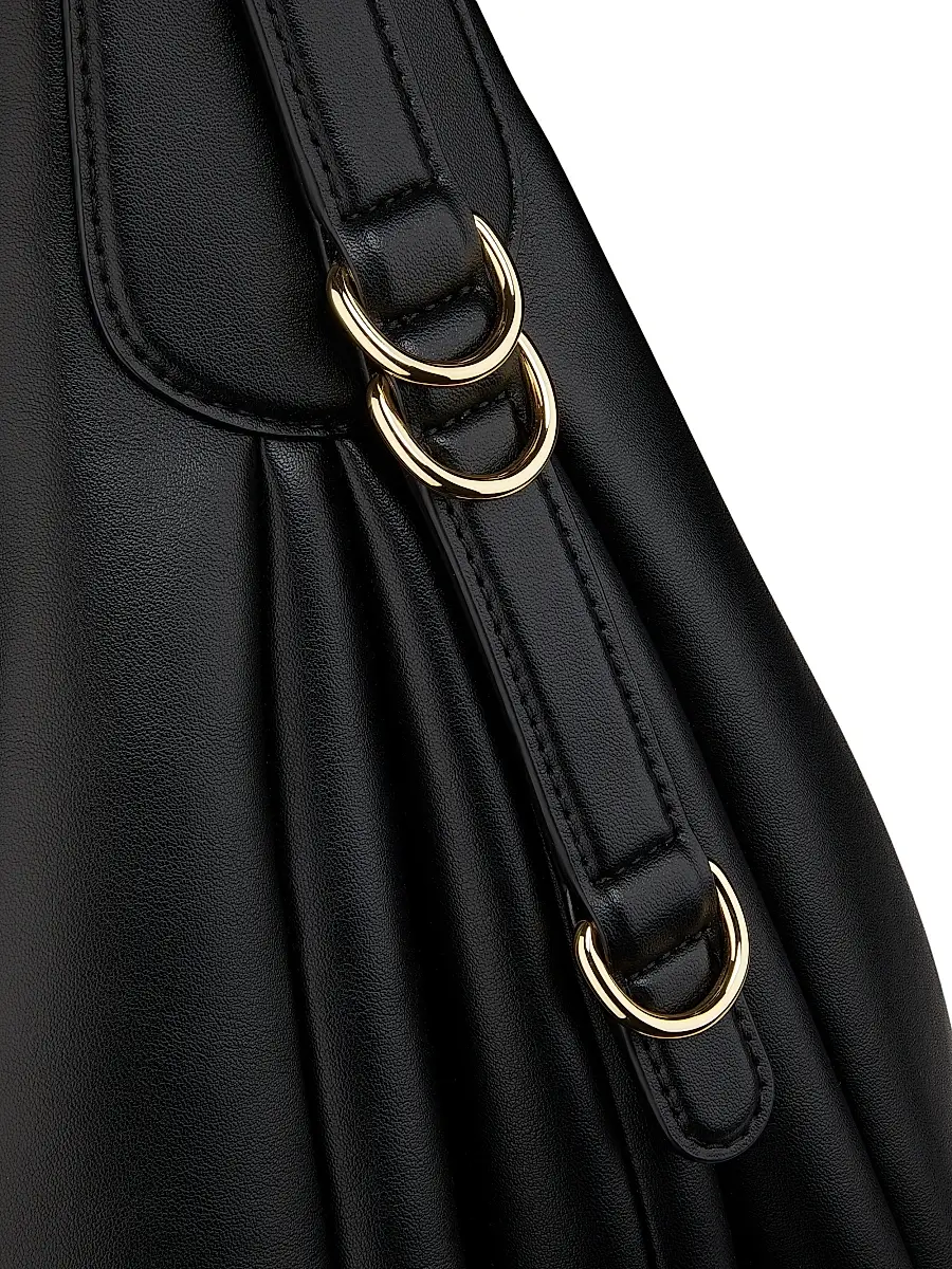 Ganni Women's Large Kat Leather Hobo Bag | Thumbnail 6 Ganni Women's Large Kat Leather Hobo Bag | Thumbnail 6