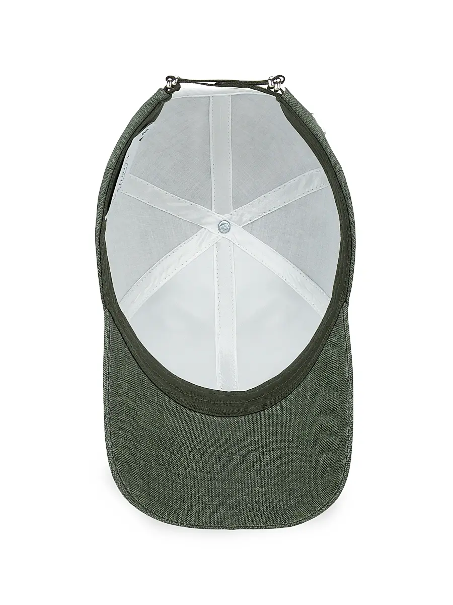 Varsity Headwear Men's Linen Baseball Hat | Thumbnail 4 Varsity Headwear Men's Linen Baseball Hat | Thumbnail 4