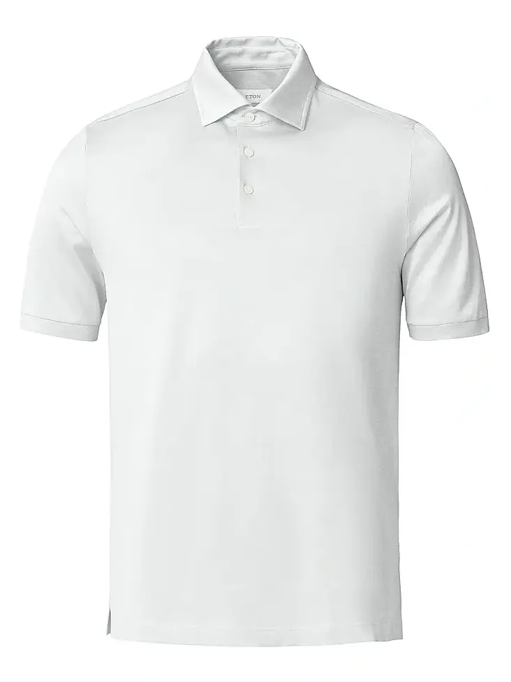 Men's Jaquard Filo Di Scozia Polo Shirt Men's Jaquard Filo Di Scozia Polo Shirt