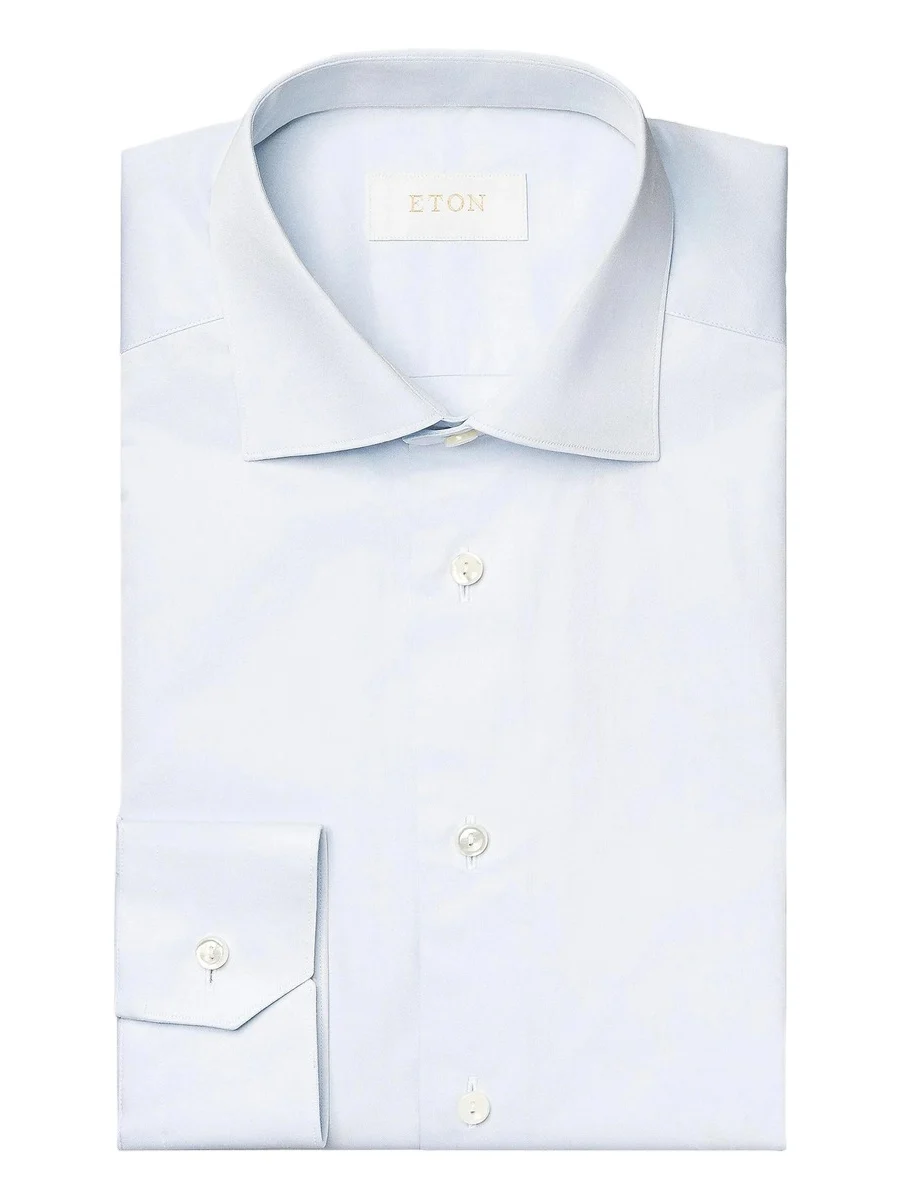 Men's Contemporary-Fit Elevated Twill Dress Shirt Men's Contemporary-Fit Elevated Twill Dress Shirt