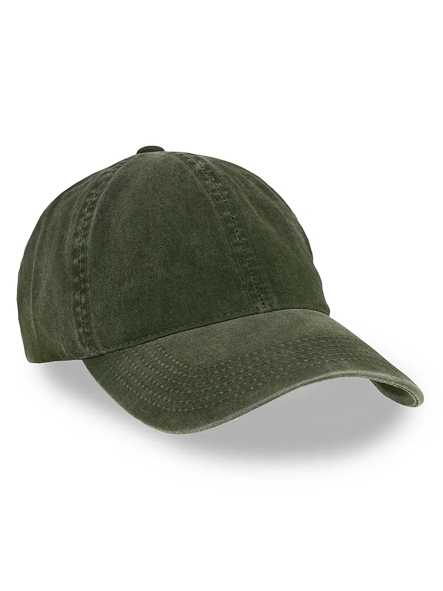 Varsity Headwear Men's Washed Cotton Baseball Cap - Green - Size Small | Image 1 Varsity Headwear Men's Washed Cotton Baseball Cap - Green - Size Small | Image 1