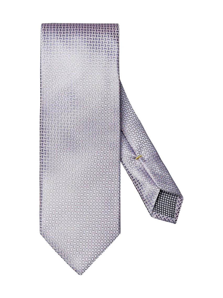 Men's Micro Geometric Silk Tie Men's Micro Geometric Silk Tie