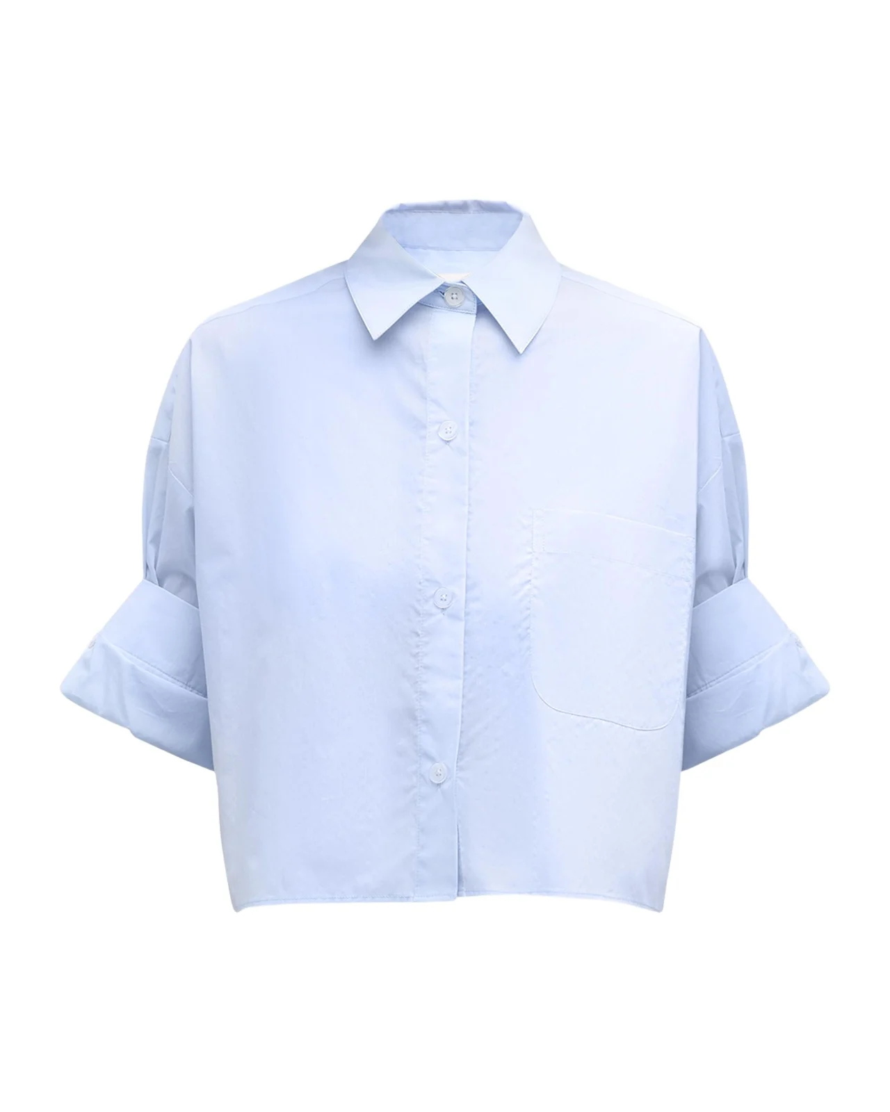 Next Ex Cropped Shirt in Superfine Cotton