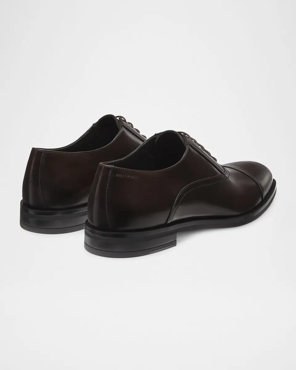 Stuart Weitzman Men's Club Calfskin Classic Oxford Loafers | Thumbnail 3