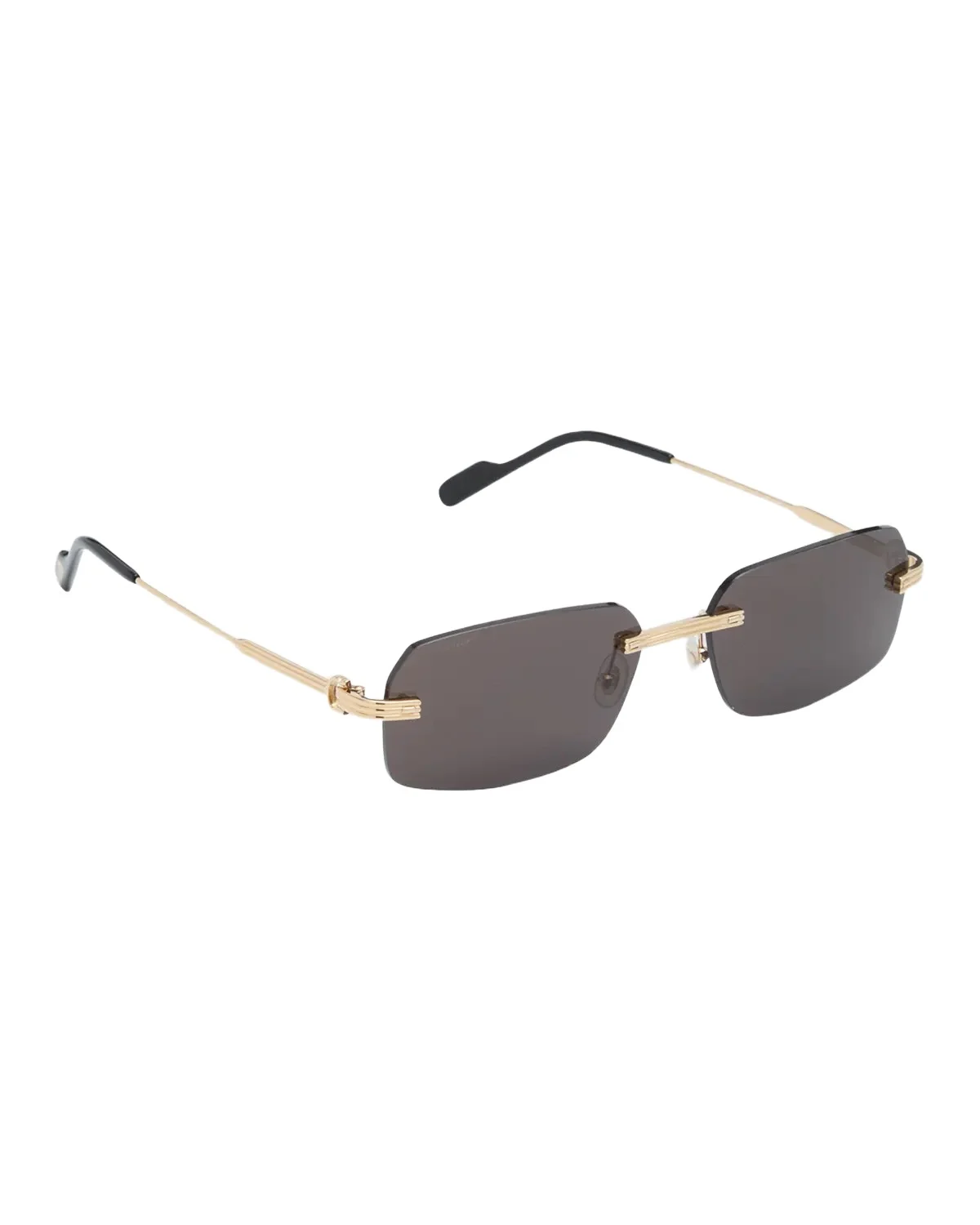 Men's Rimless Metal Rectangle Sunglasses Men's Rimless Metal Rectangle Sunglasses