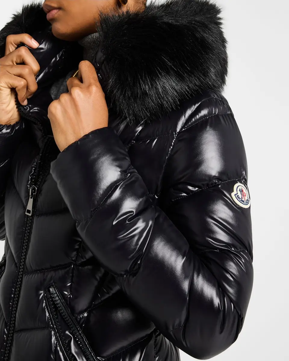 Moncler Fulmarus Faux Fur-Trimmed Hooded Long Down Jacket | Thumbnail 6 Moncler Fulmarus Faux Fur-Trimmed Hooded Long Down Jacket | Thumbnail 6
