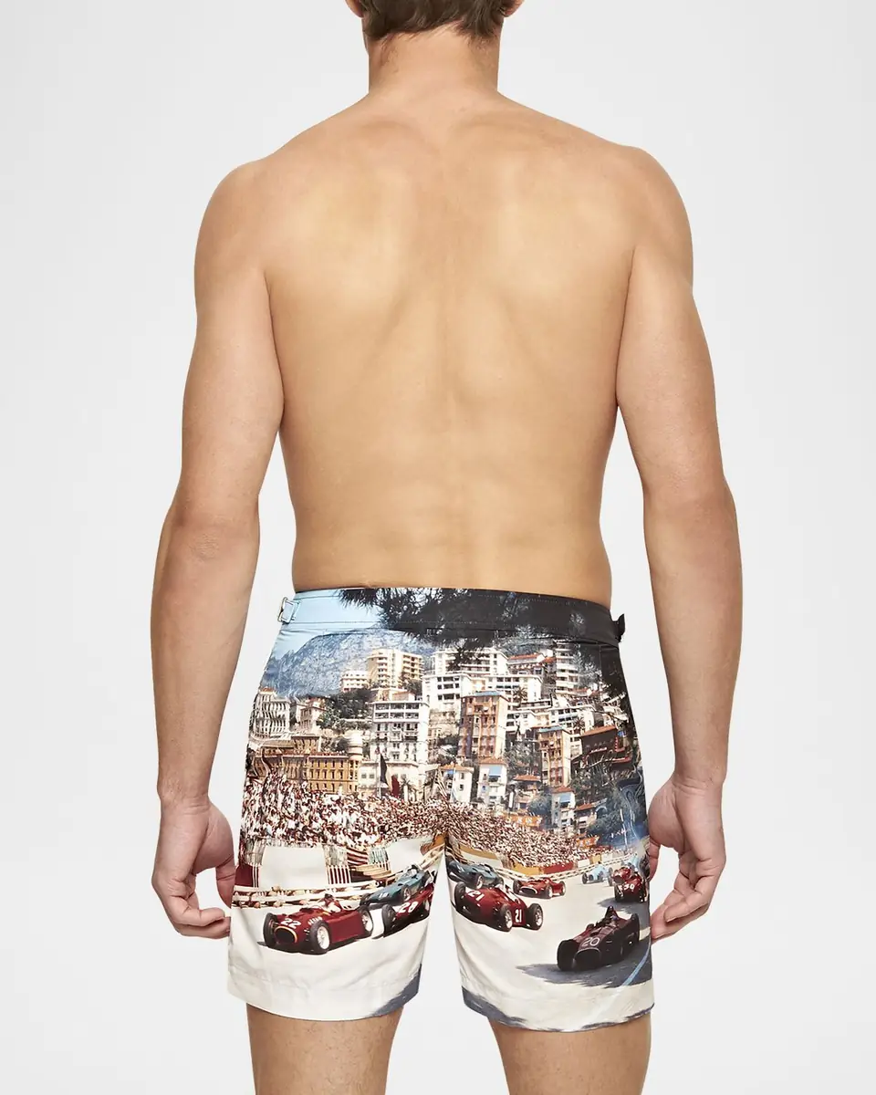 Orlebar Brown Men's Bulldog Photographic Swim Shorts | Thumbnail 3 Orlebar Brown Men's Bulldog Photographic Swim Shorts | Thumbnail 3