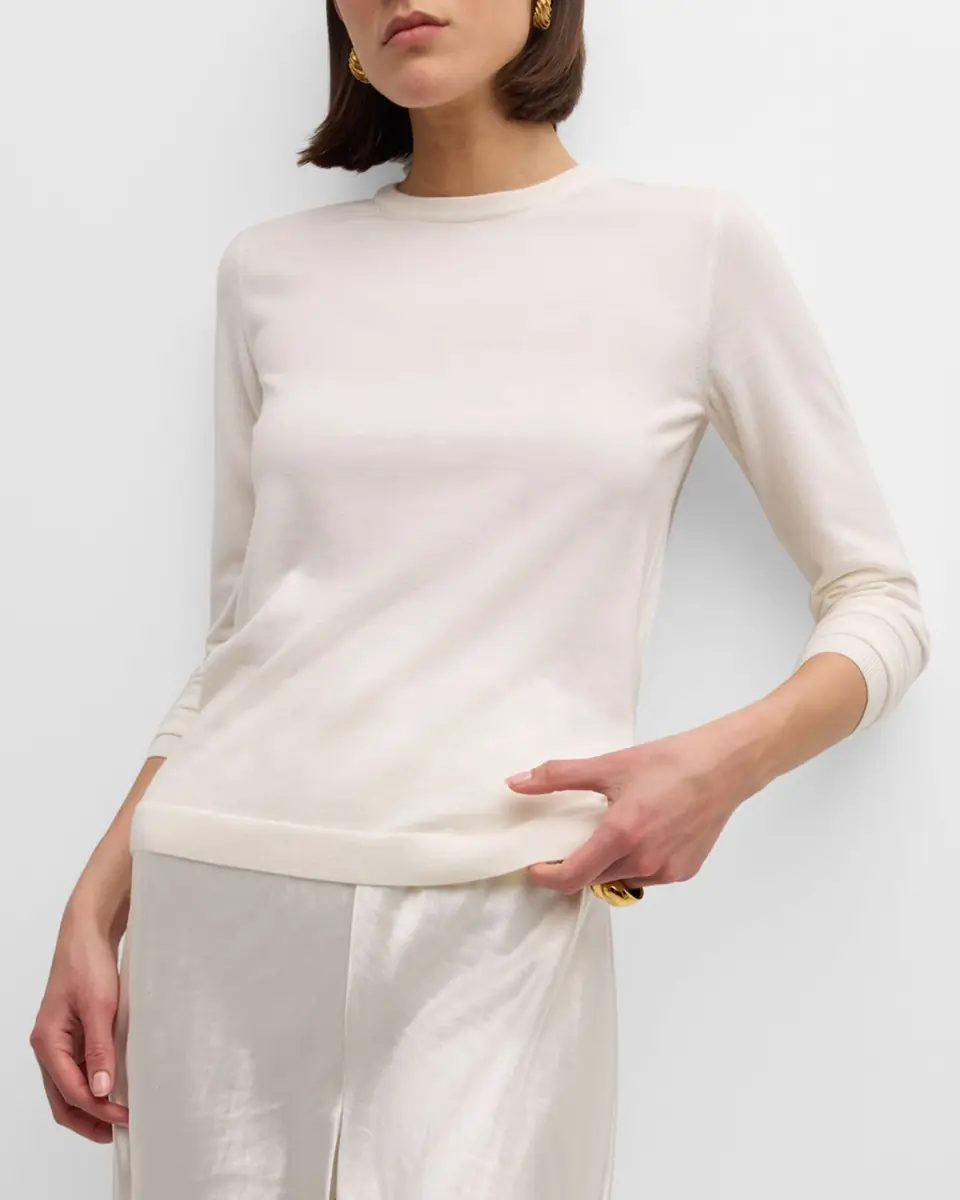 Ralph Lauren Collection Cashmere Crewneck Sweater | Thumbnail 8