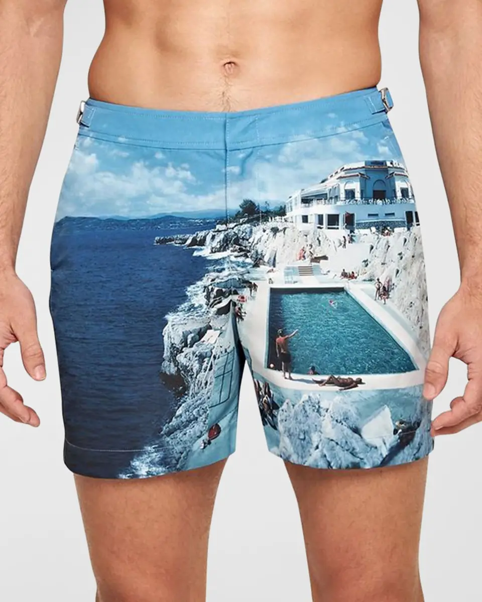 Orlebar Brown Men's Bulldog Hulton Getty Swim Shorts | Thumbnail 2 Orlebar Brown Men's Bulldog Hulton Getty Swim Shorts | Thumbnail 2