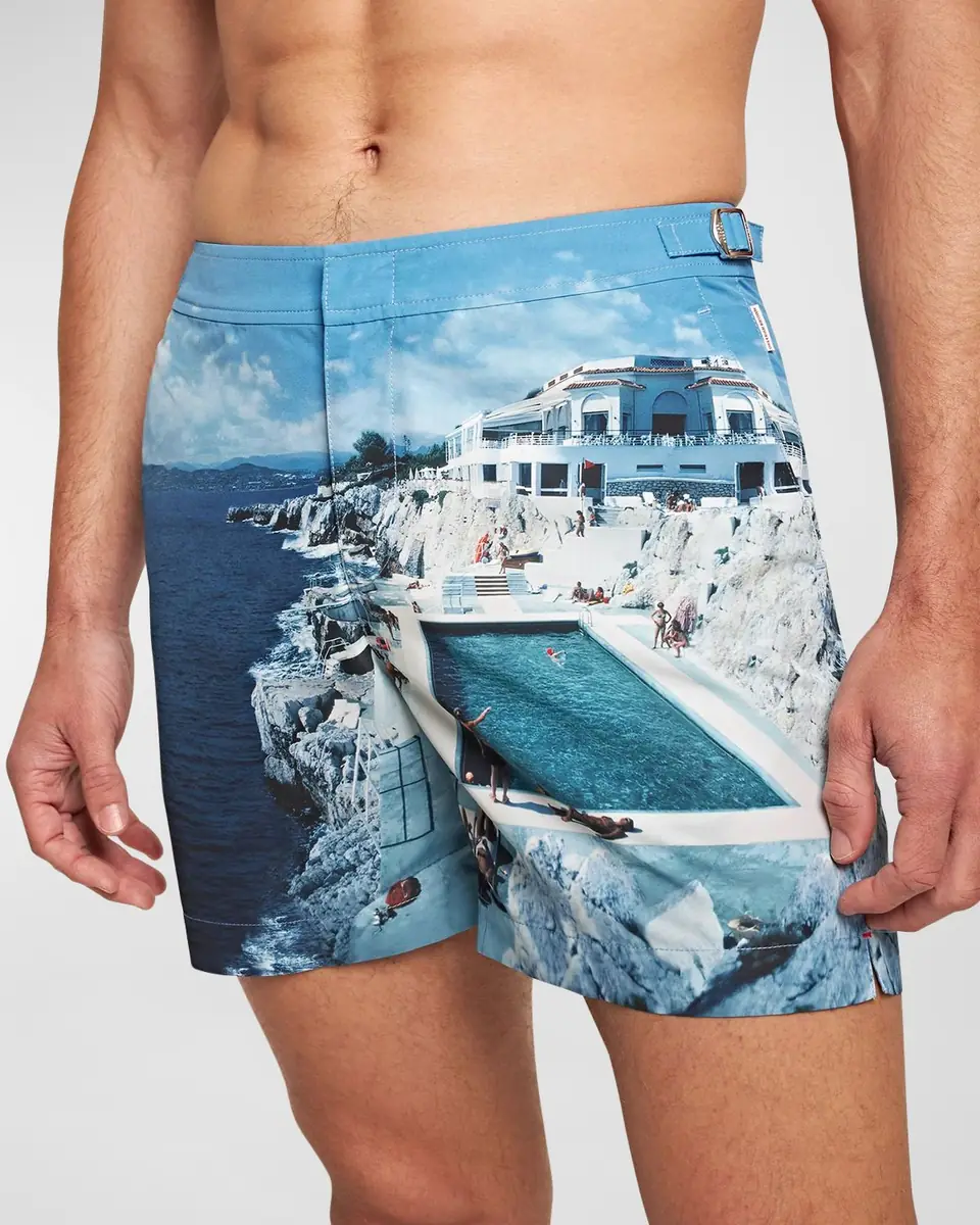 Orlebar Brown Men's Bulldog Hulton Getty Swim Shorts | Thumbnail 4 Orlebar Brown Men's Bulldog Hulton Getty Swim Shorts | Thumbnail 4