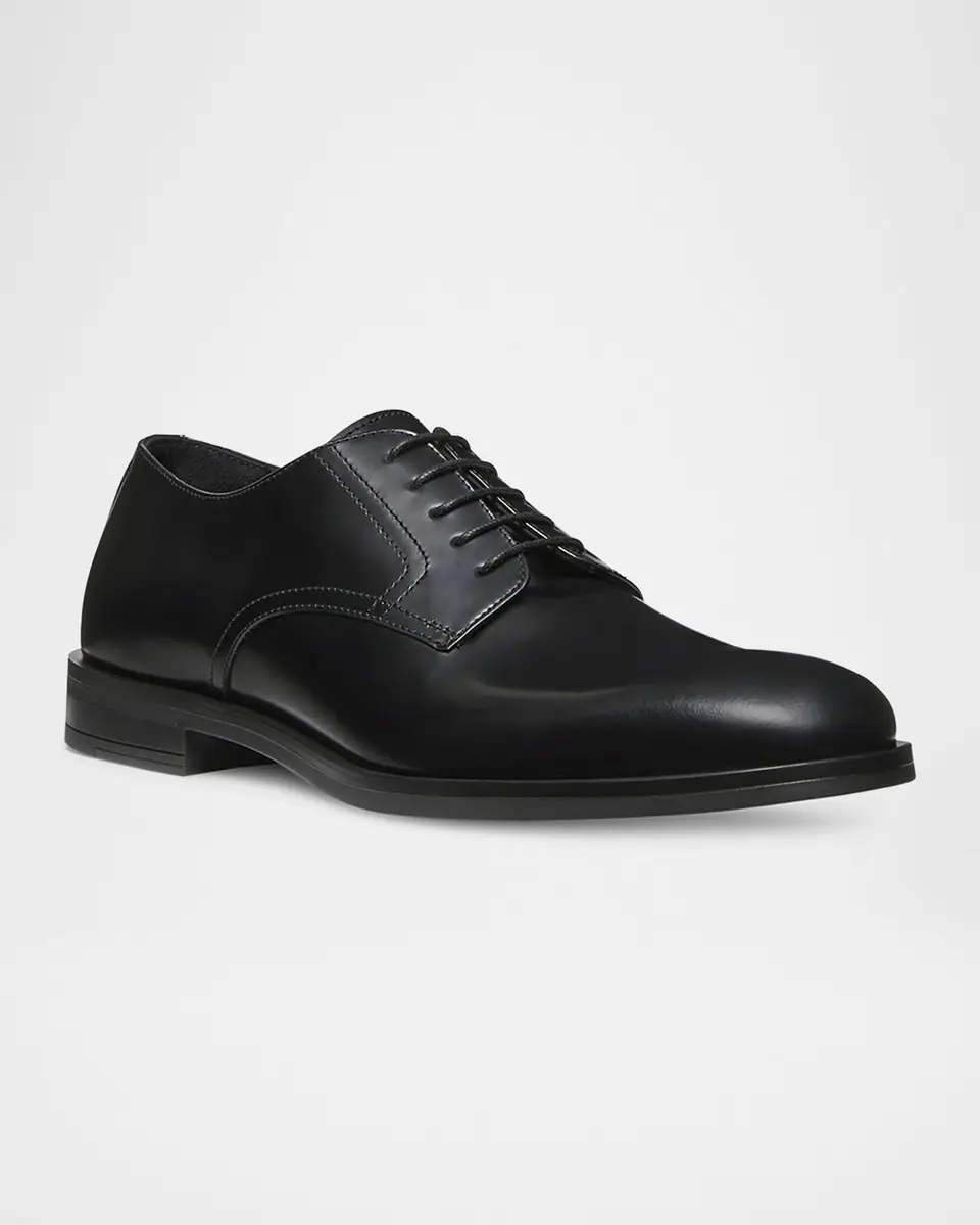 Stuart Weitzman Men's Club Calfskin Classic Derby Loafers | Thumbnail 2 Stuart Weitzman Men's Club Calfskin Classic Derby Loafers | Thumbnail 2