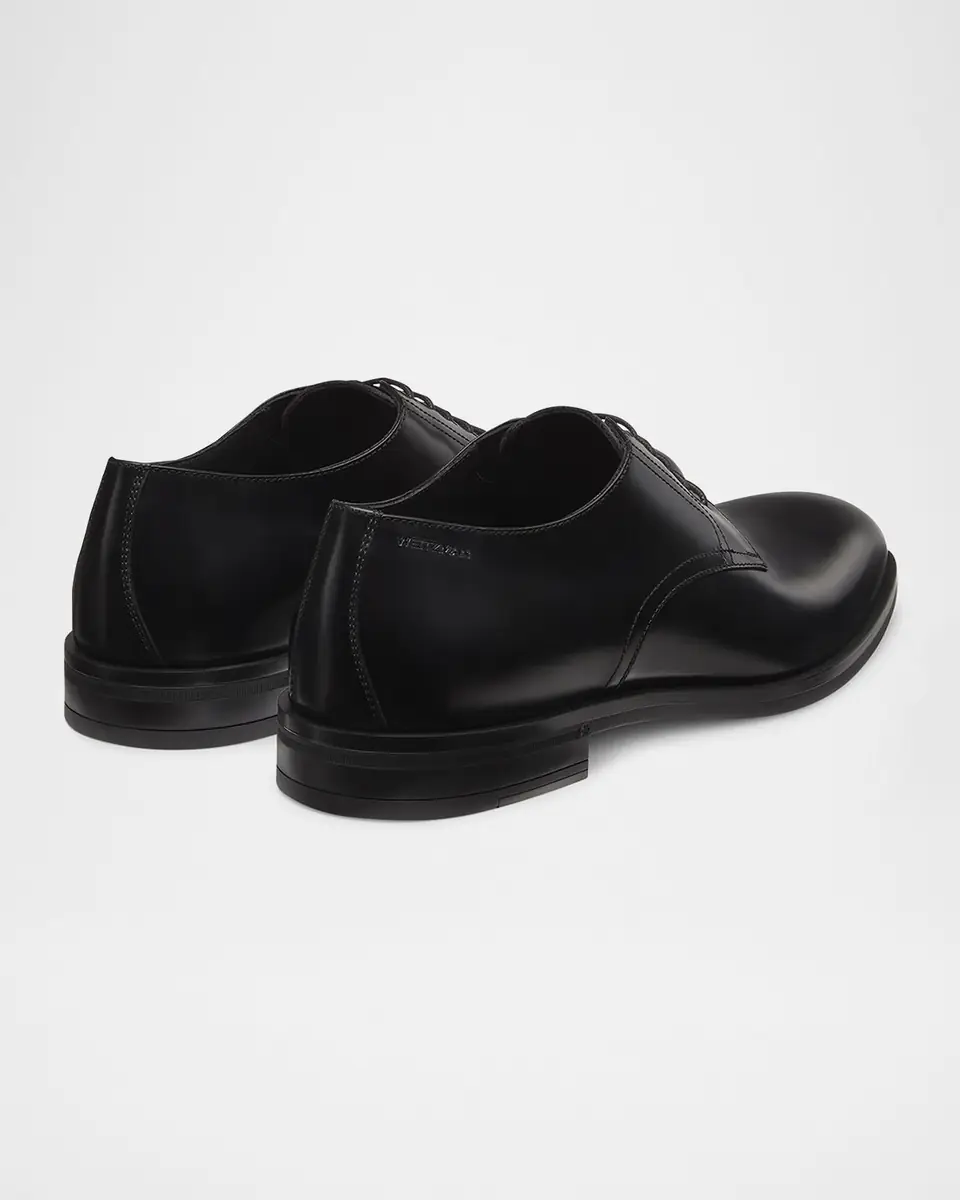 Stuart Weitzman Men's Club Calfskin Classic Derby Loafers | Thumbnail 3 Stuart Weitzman Men's Club Calfskin Classic Derby Loafers | Thumbnail 3