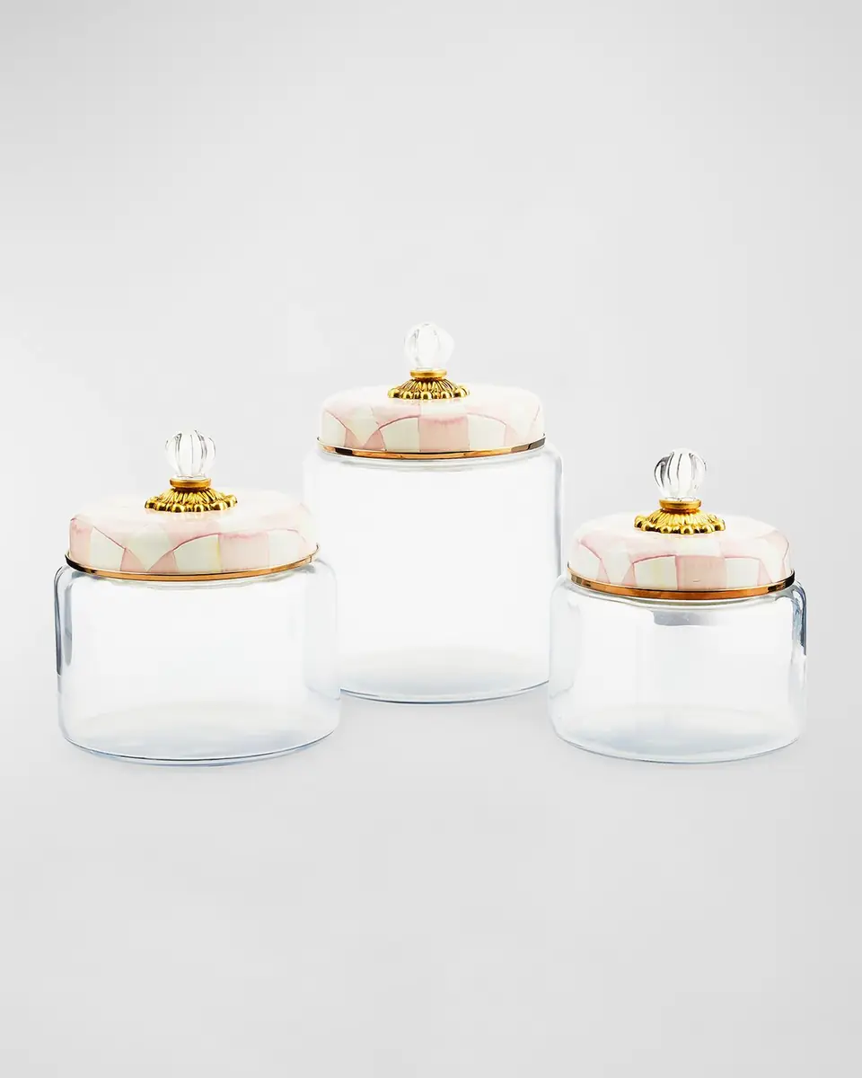 MacKenzie-Childs Rosy Check Kitchen Canister | Thumbnail 2