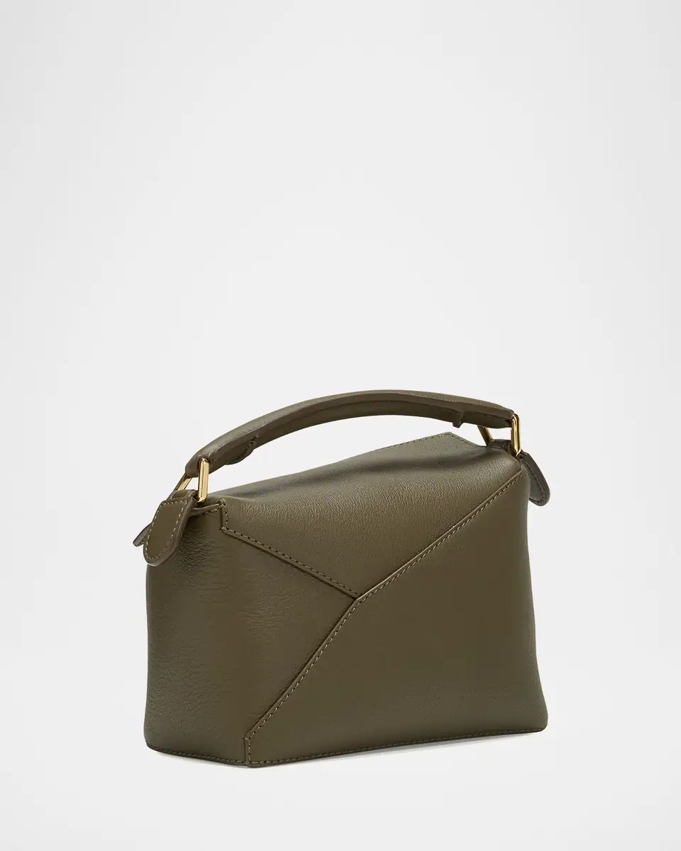 Loewe x Paula's Ibiza Puzzle Edge Mini Top-Handle Bag in Leather | Thumbnail 3 Loewe x Paula's Ibiza Puzzle Edge Mini Top-Handle Bag in Leather | Thumbnail 3