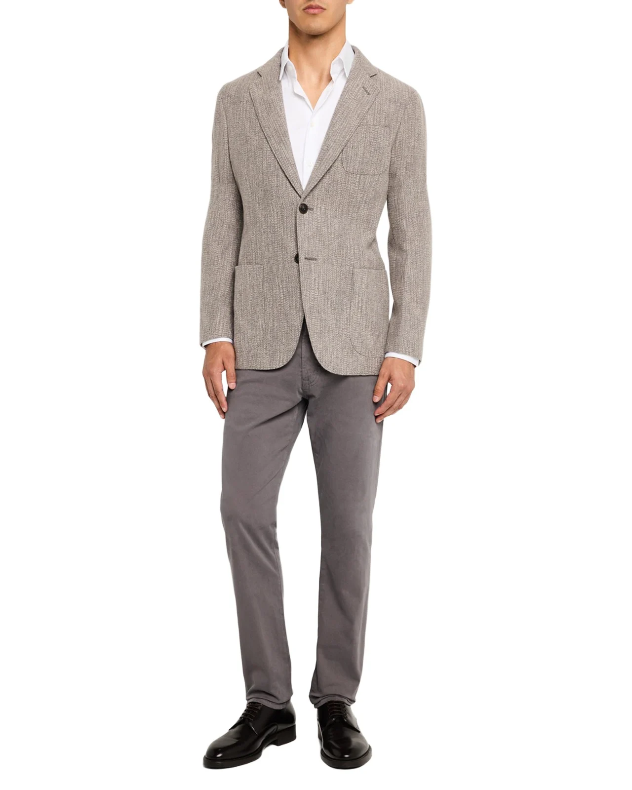 Giorgio Armani Men's Wool-Viscose Deconstructed Blazer