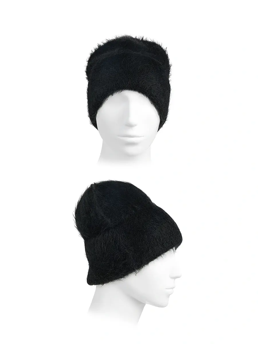 TOTEME Women's Alpaca Rib-Knit Beanie | Thumbnail 2